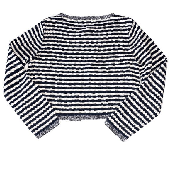 new DVF ☾ Striped Cardigan Sweater ☾ Midnight - Picture 13 of 16